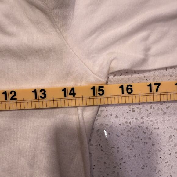 Kenzo Kids Embroidered Floral Long Sleeve Mock Neck Top Cream Size 12 Luxury - Picture 5 of 6